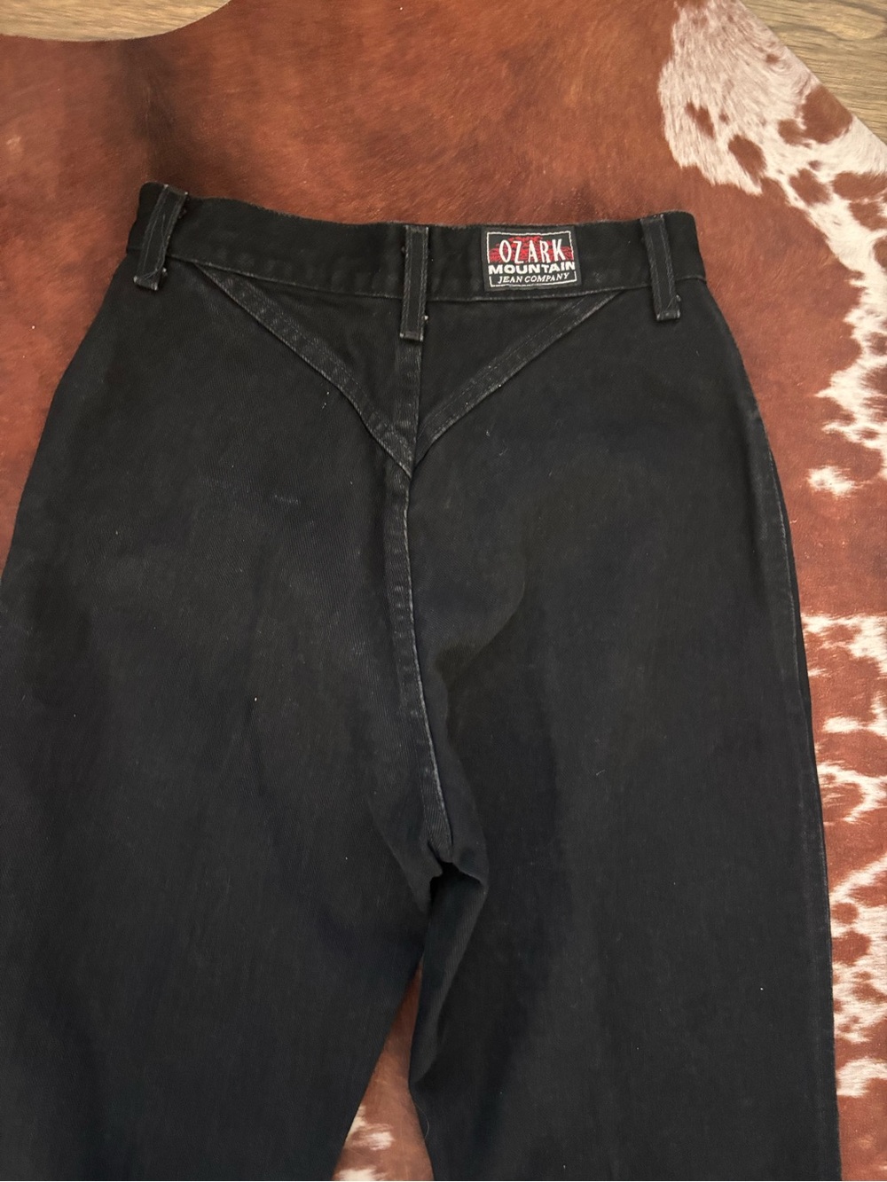 Vintage Ozark Mountain Black High-Waist denim Women’s Jeans